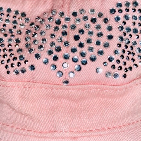 NWT JFH Headwear Pink Cap - Heart with Wings Hat. - Picture 3 of 7